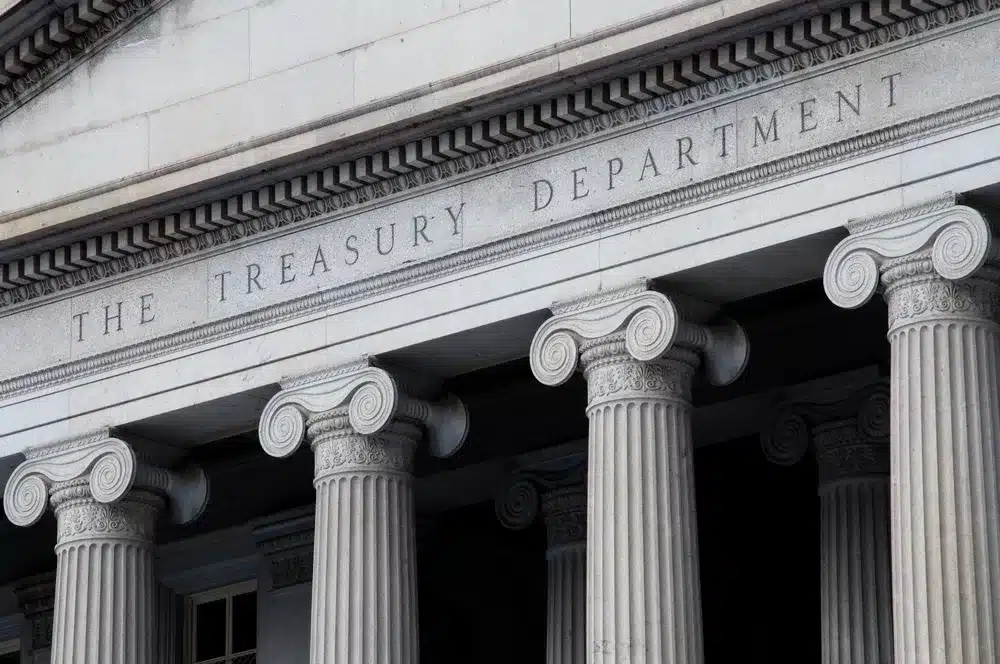 Treasury Department in Surety Bonds